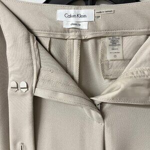 Calvin Klein sand color pants NWT Size:12P